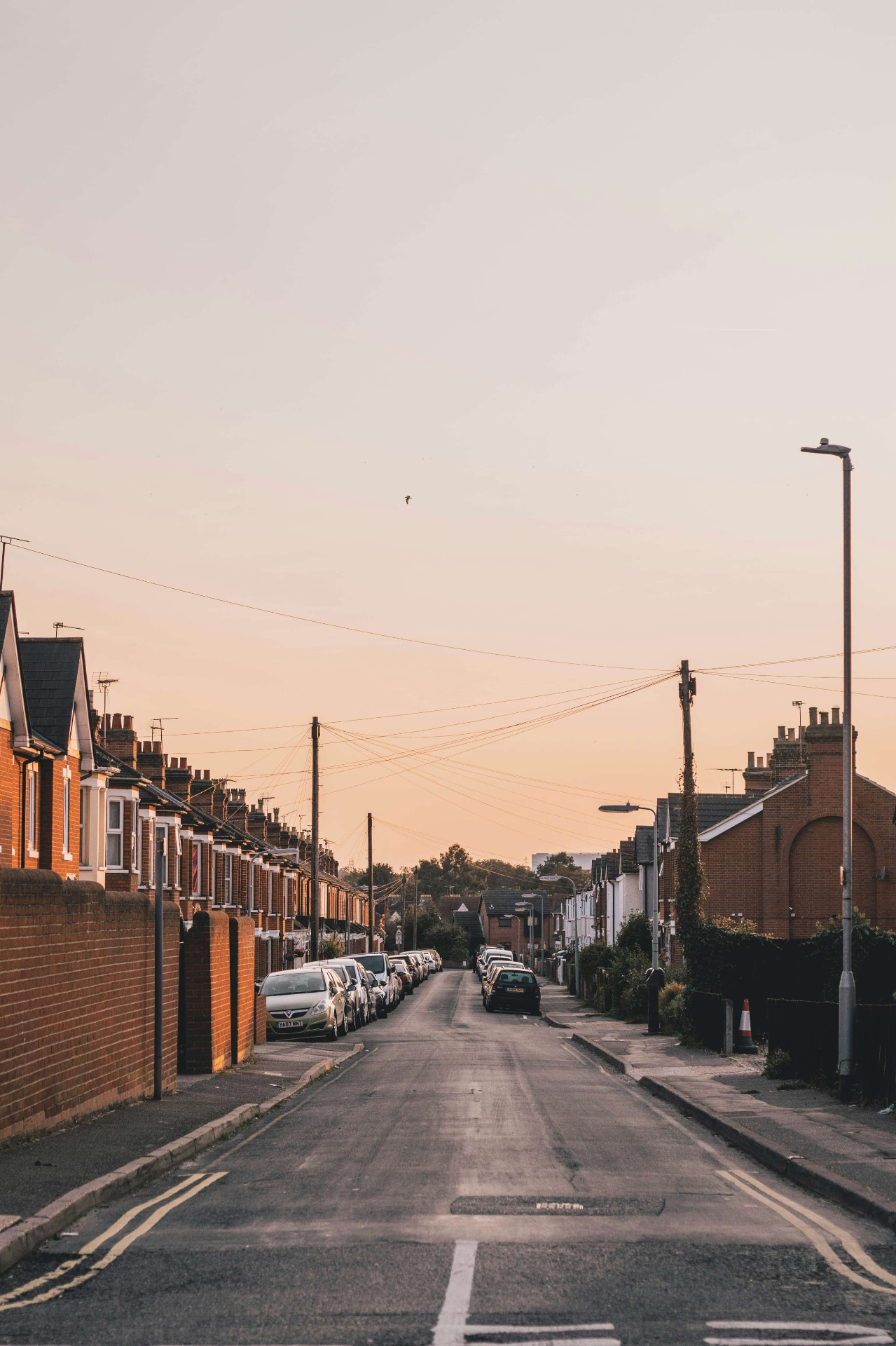 Residential street in Essex